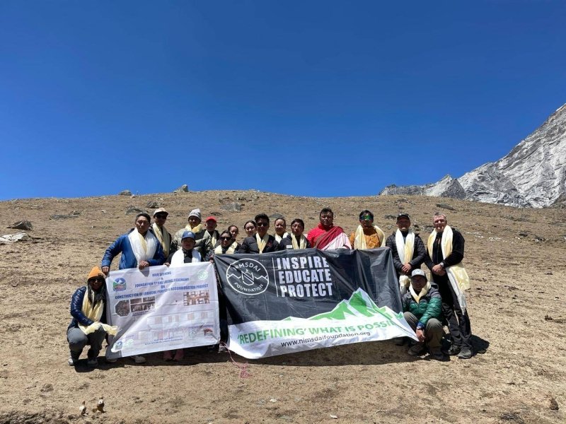 Nimsdai Foundation, Khumbu RM to build porter house