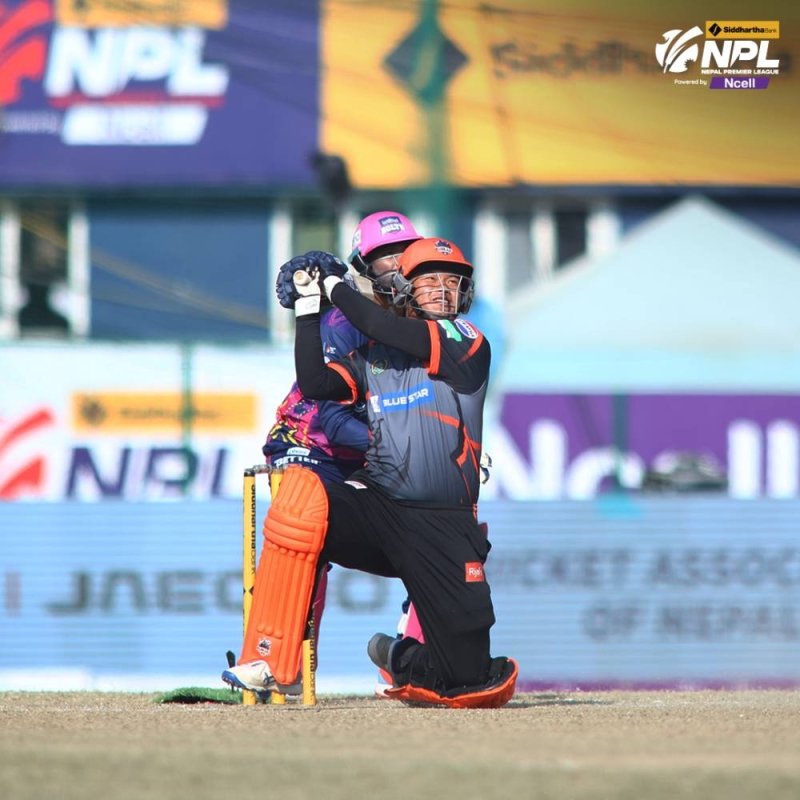 NPL: Kushal Malla's all-round brilliance keeps Chitwan Rhinos' playoff hopes alive with win over Janakpur Bolts