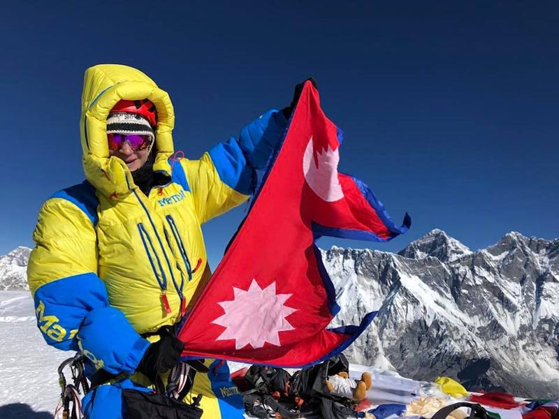 Olympian Judoka Sabrina Filzmoser scales Mt Ama Dablam in 6 days