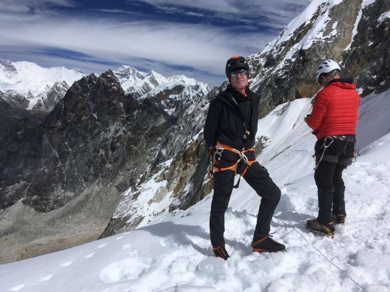 Phil Crampton scales Everest 10 times