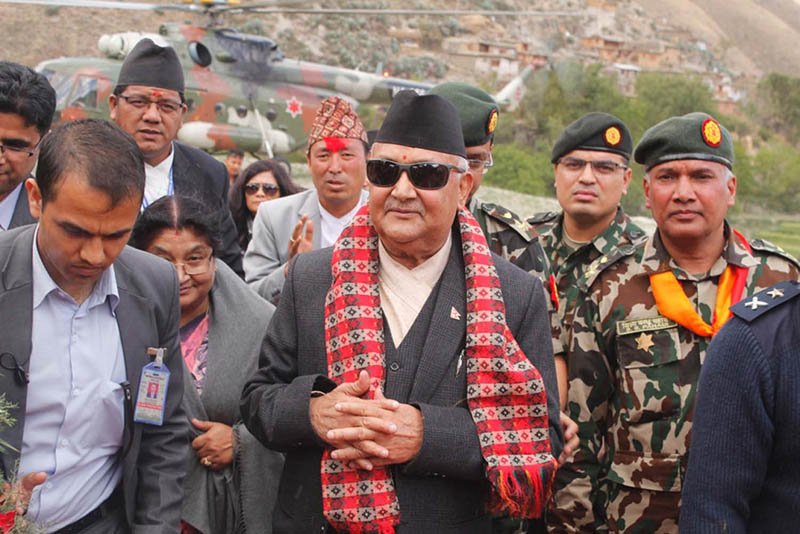 PM Oli calls to end Mt Everest pollution