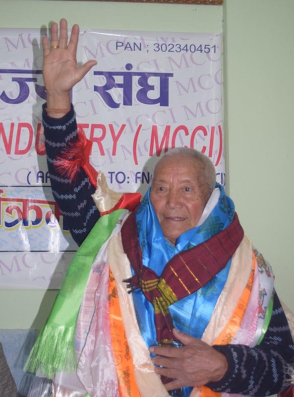 Preparation on to climb atop Mount Everest