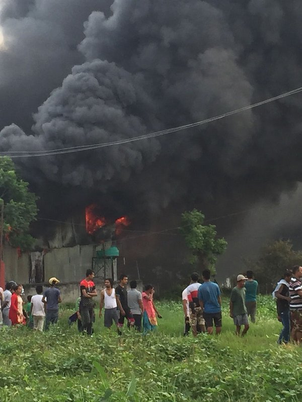 Property worth five crore rupees gutted