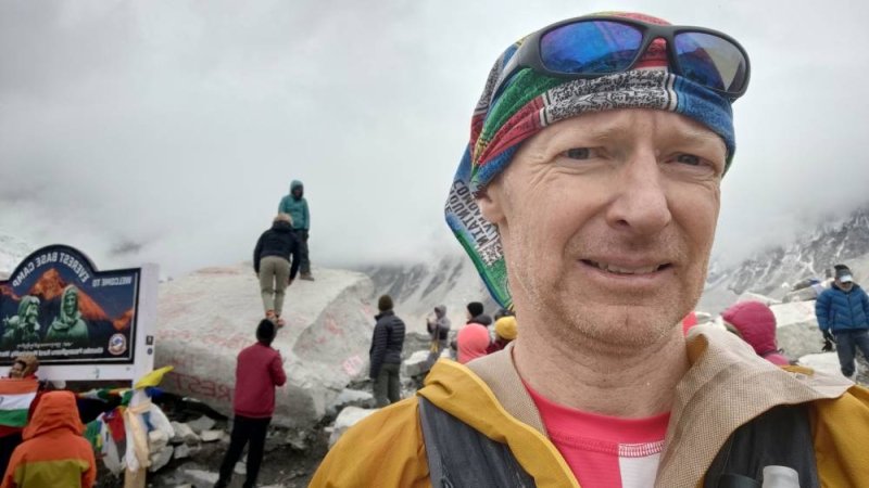 Roland Hunter achieves new 'Fastest Known Time' from Lukla to Everest Base Camp