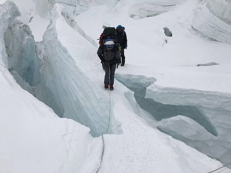 Russian climber dies on Mt Lhotse as summit bids underway on different peaks