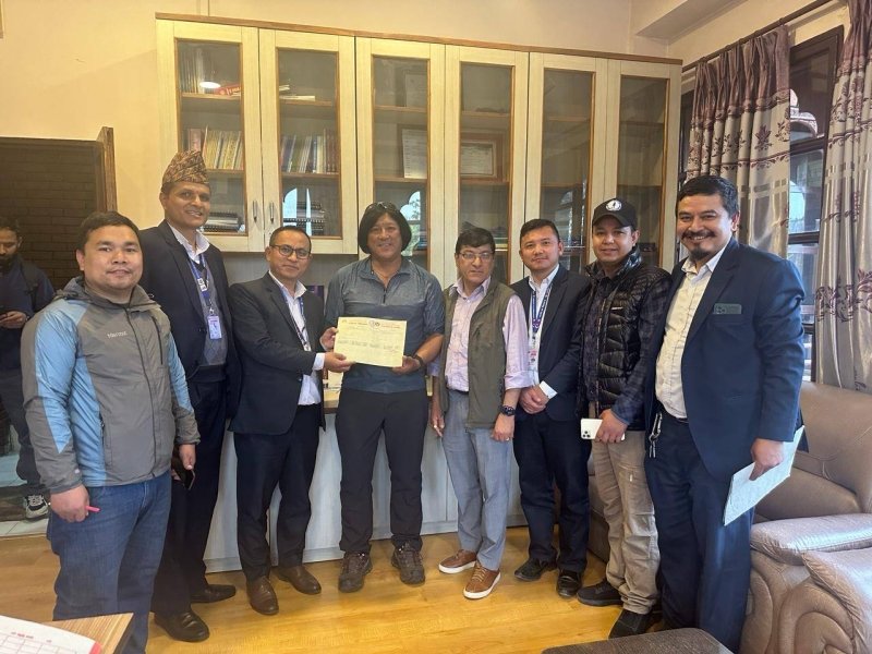 Season's first Everest permit issued; Icefall doctors fixing route below Camp I