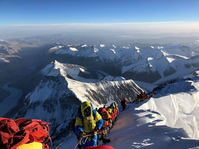 Sherpa climber dies while ascending Mt Everest from North Col
