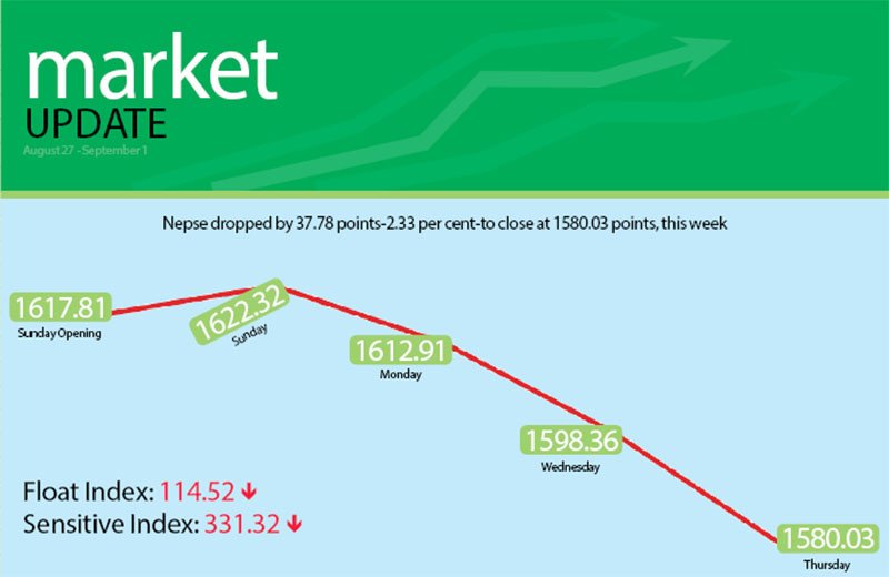 Stock market sheds over two per cent