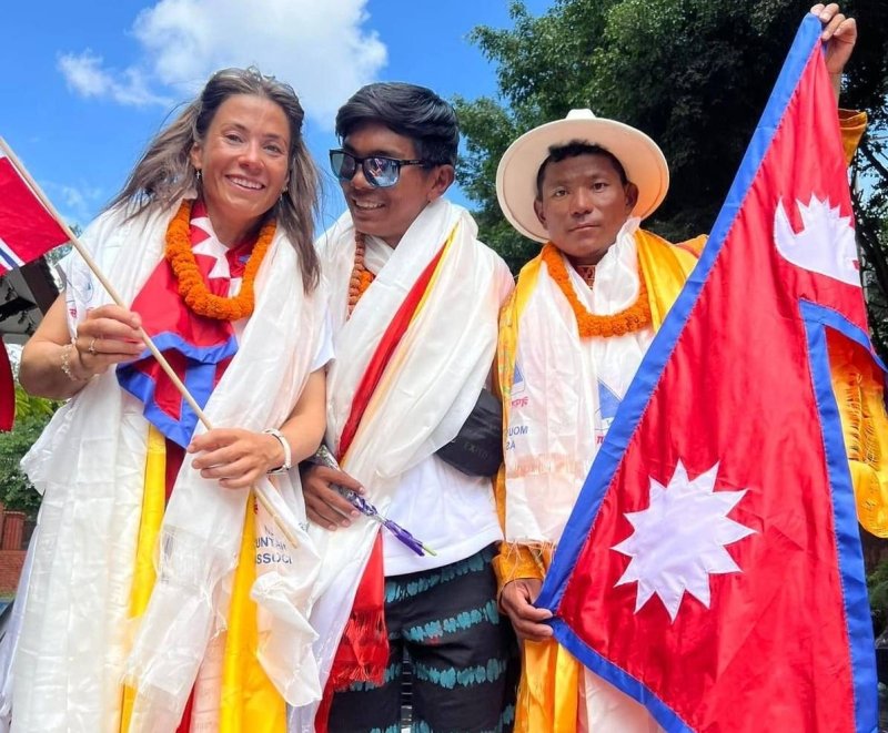 Tenjin, Kristin, Nima Rinji receive hero's welcome at TIA