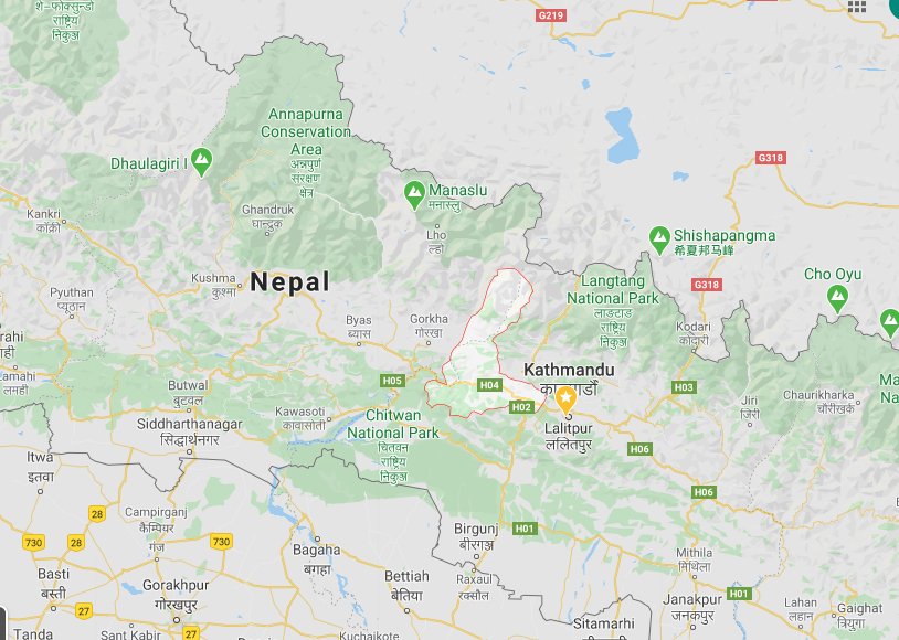 Thakre Rural Municipality sealed