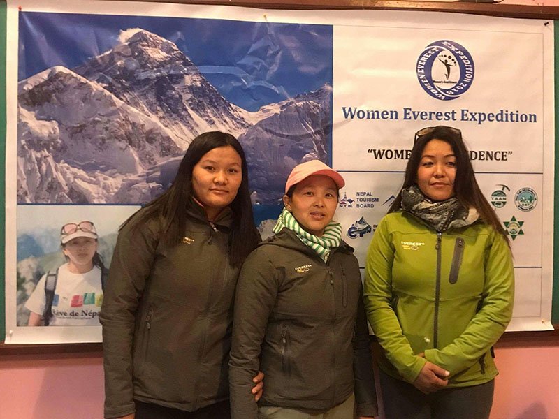 Three women mountaineers to scale Mount Everest