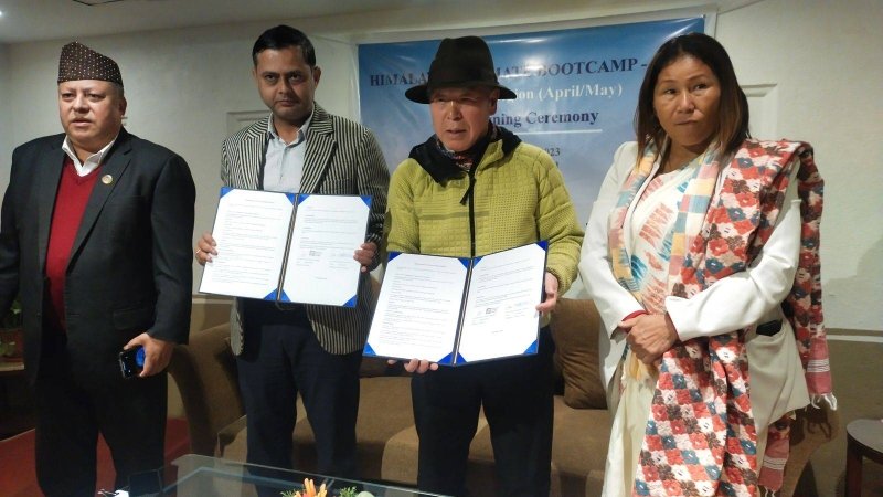 UHGHF supports NFSJ for Himalayan Climate Bootcamp