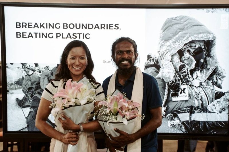 UNDP Youth Champions felicitated for promoting plastic-free future from Everest summit