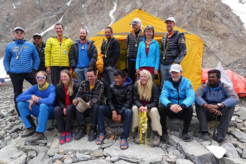 Vanessa O'Brien, John Snorri set record as 12 scale Mt K2