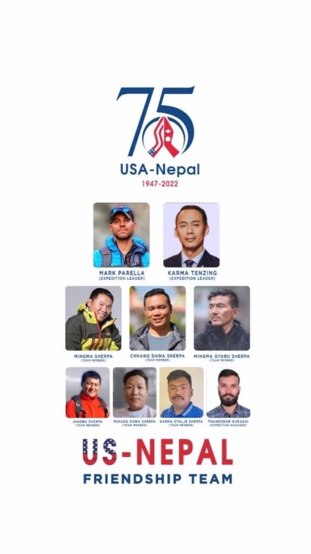 Veteran climbers announce Denali expedition to mark diamond jubilee of US-Nepal ties