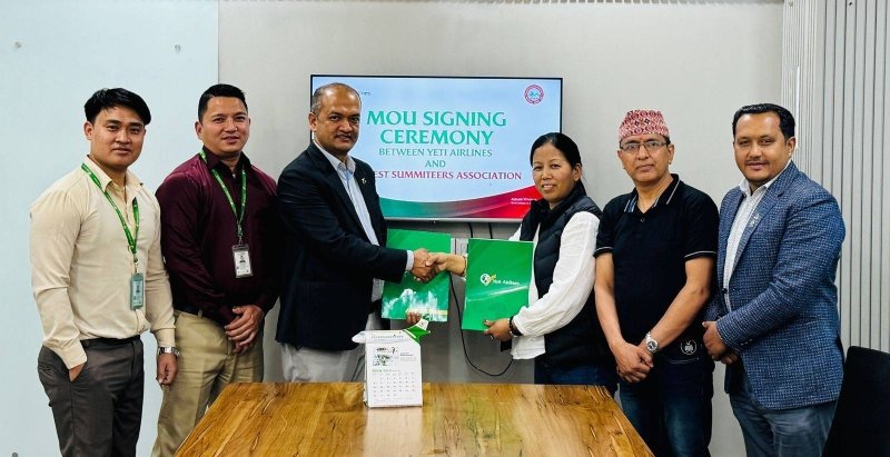 Yeti Airlines, HAMS Hospital announce special benefits for Everest summiteers