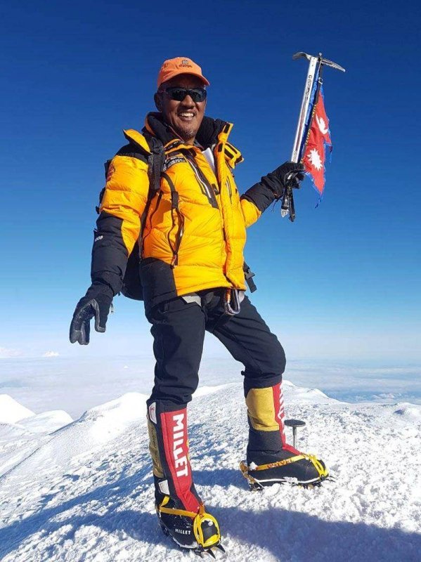 Yeti group chair Lhakpa Sonam scales Everest, completes all seven summits