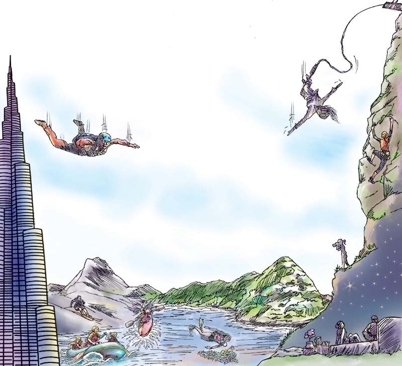 YOLO! Thrill of living for the moment